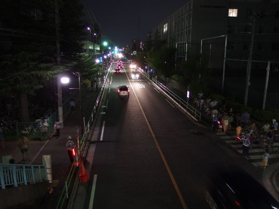 夜の江戸街道