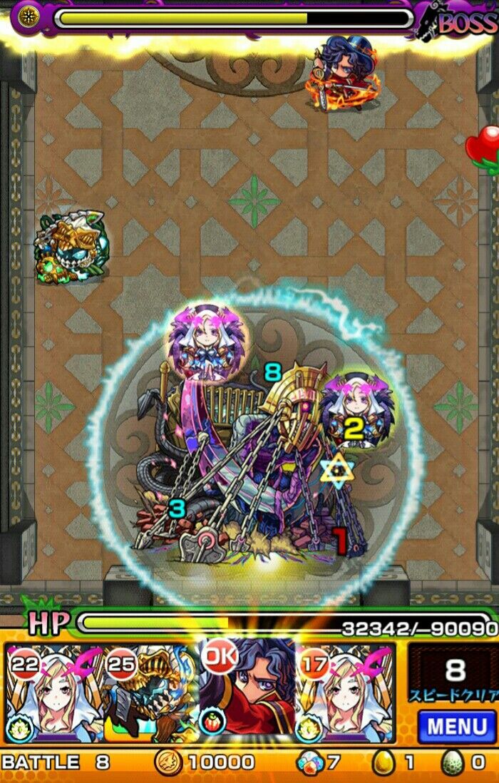 モンスト 覇者の塔の不具合 30階でボスの分身が消えるらしい みんなの反応 毎日モンスト マーリン速報