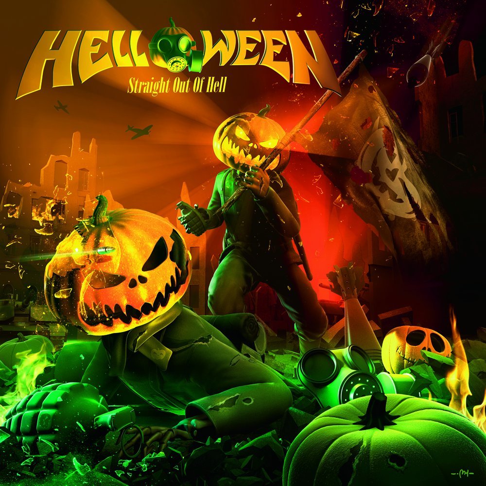 30枚　ヘヴィーメタル　まとめ売り　HEAVYL HELLOWEEN HELLOWEEN - STRAIGHT OUT OF HELL 【感想・レビュー】 : キノコパワー