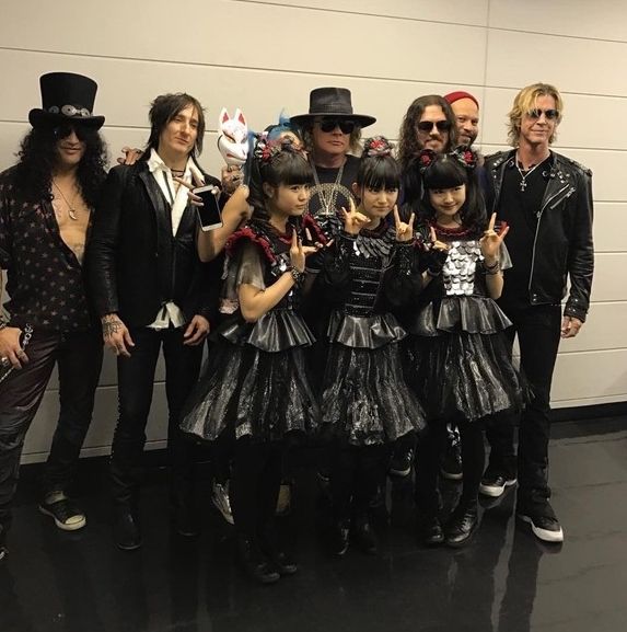 BABYMETAL - GUNS N' ROSES JAPAN TOUR 2017 opening act(大阪・神戸