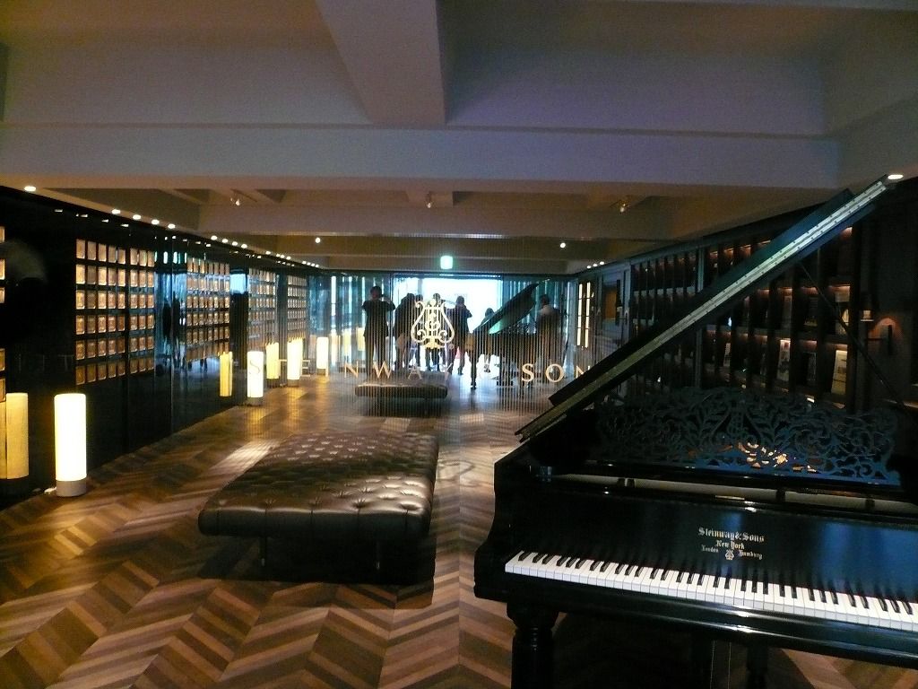 スタインウェイ ジャパンの本社ｎｅｗショールームに行ってきました ピアノ選びのアラカルト
