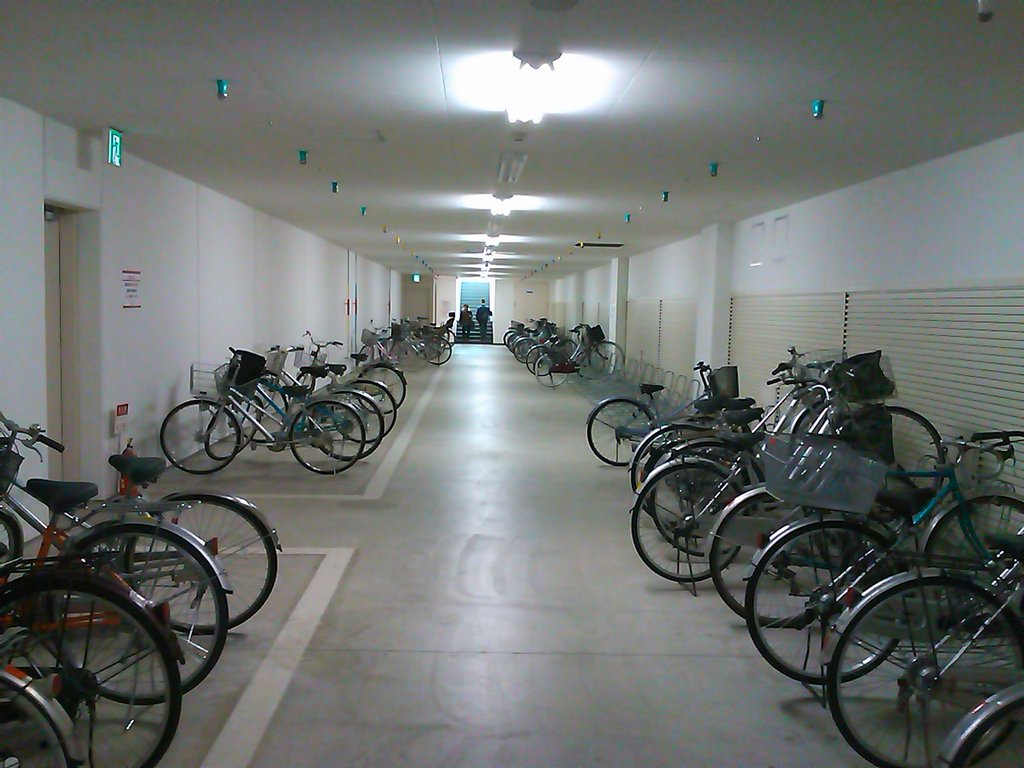 自転車 エレベーター