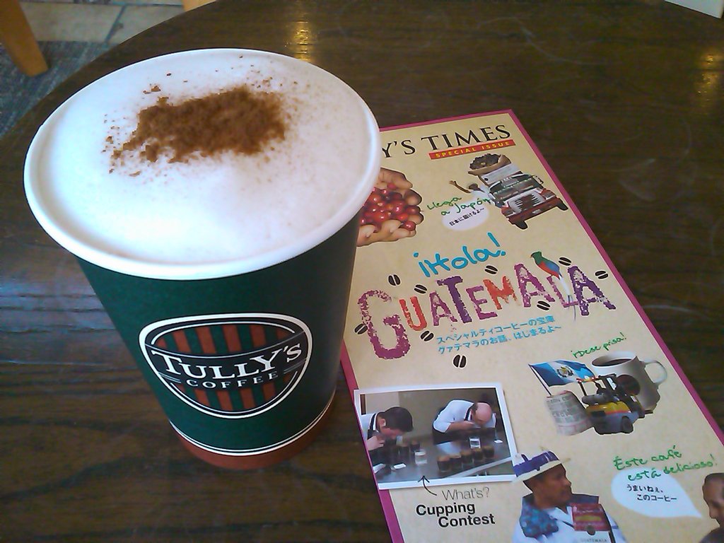 タリーズコーヒーのカプチーノで読書した 富山で飲み食い おぼえ書きブログ