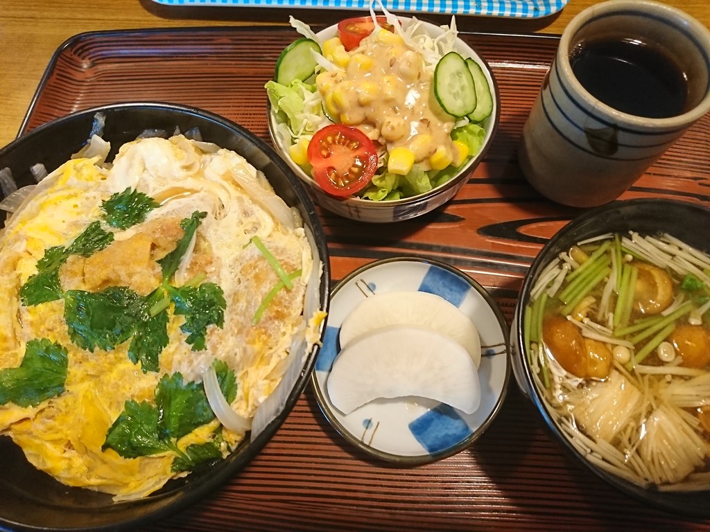 みなみのカツ丼に満足する 富山で飲み食い おぼえ書きブログ