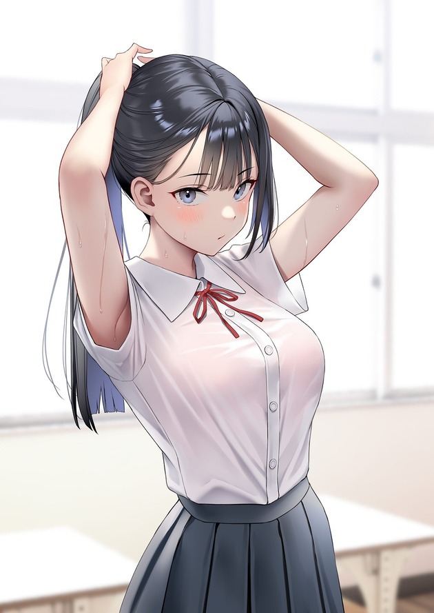 袖口腋盗撮 腋チラ】女の子のワキが服の袖からチラっと見えてるラッキースケベ画像 : ぴた☆フェチちゃんねる
