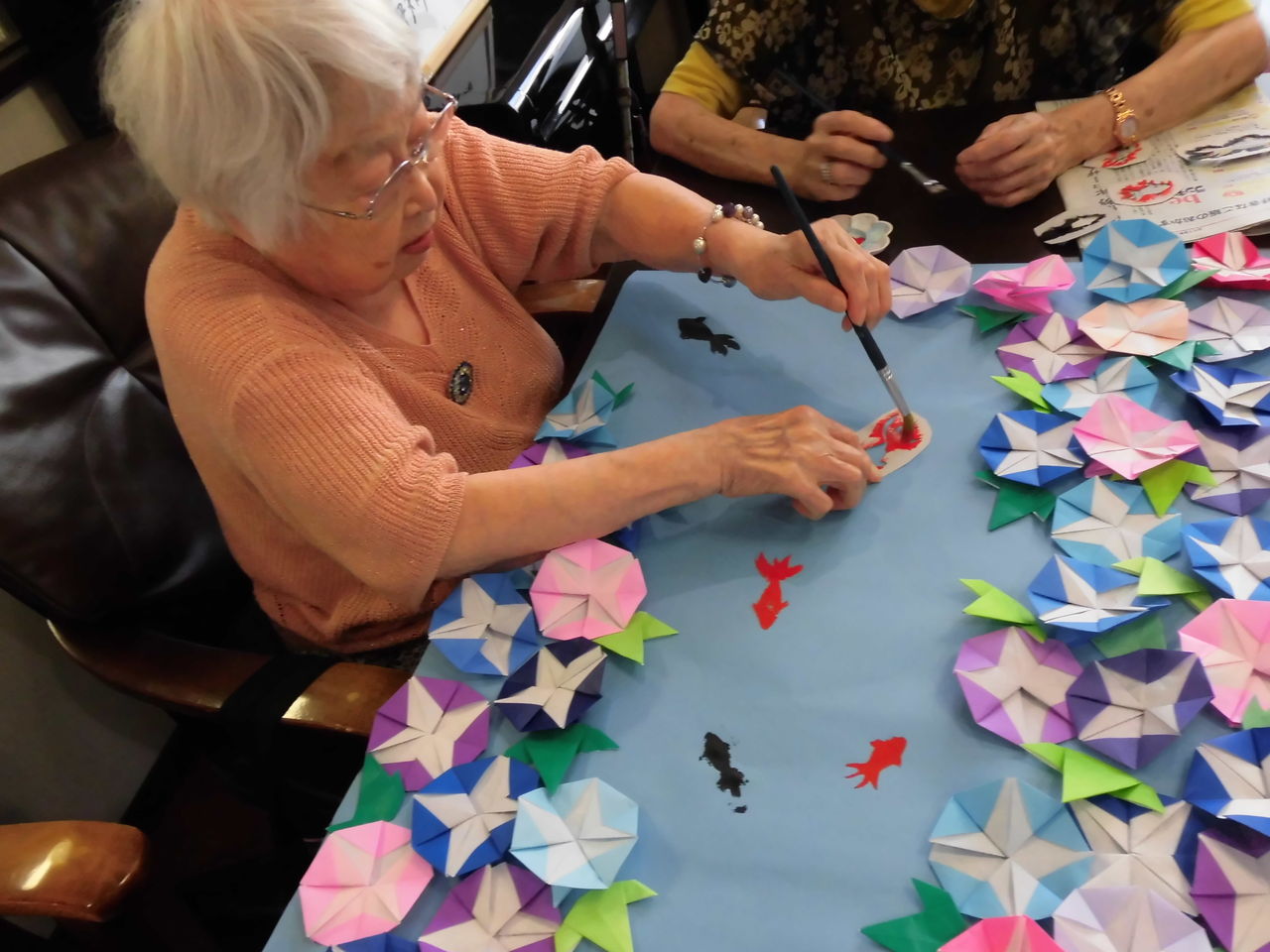 上野 夏の壁面飾り作り ピグマリオン活動ブログ