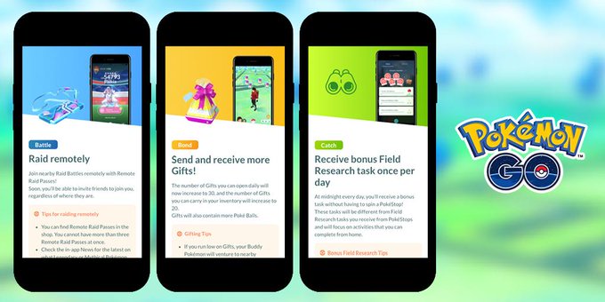 ポケモンgo速報 近日中に 家から遊ぼう 新機能紹介ｷﾀ ﾟ ﾟ
