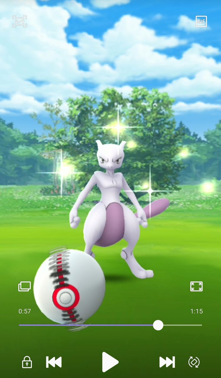 ポケモンgo ミュウツームズい奴必見 捕獲イメージ画像ｷﾀ ﾟ ﾟ