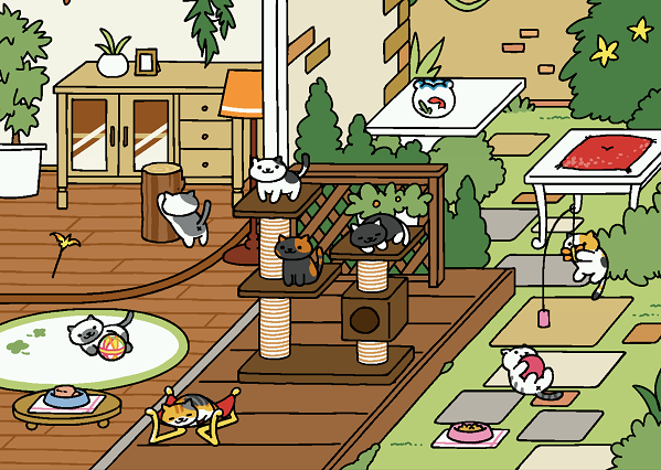 ねこあつめ 模様替えコンプリート 夫婦スポーツ観戦記 ねこあつめ 模様替えコンプリート 夫婦スポーツ観戦記