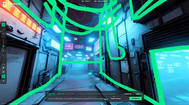 人工知能がゲーム内の街並みを簡単に作成して支援してくれる様子がこれ！