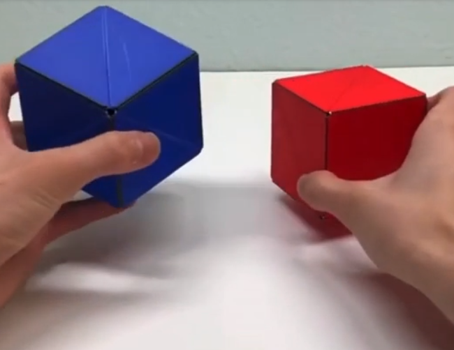 まったく理解できない多面体と立方体があるのだが⁉　分かる人いる？