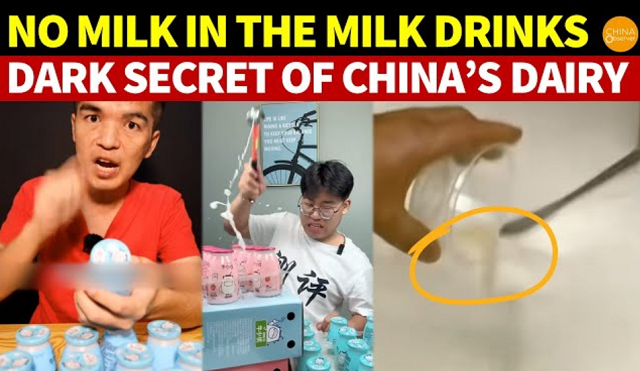 中国では19の毒素を含む「偽牛乳」が蔓延してるって、さすが中国！ｗ