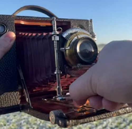 126年前のカメラで写真を撮るとこんな感じって、あらとってもいい雰囲気！