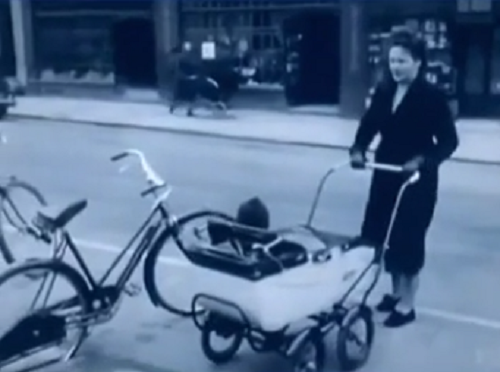 ６０年前にあったサイドカーにトランスフォームする「乳母車」がちょっとカッコいい！ｗ