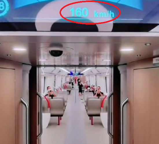 中国の地下鉄は160km/hの速度で走り米国のどの列車よりも速く移動できるようです！