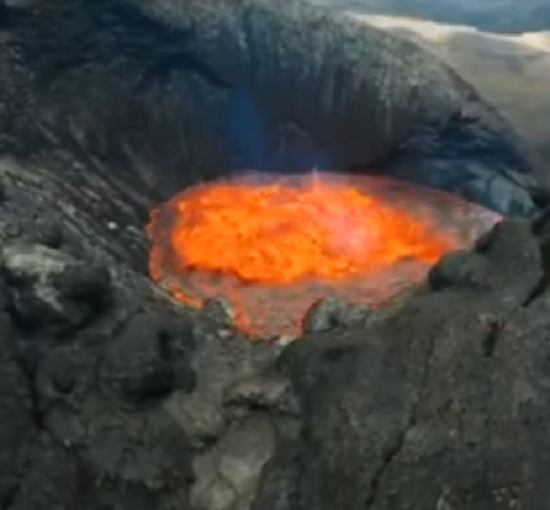 カムチャッカでの火山が噴火する様子が凄い！