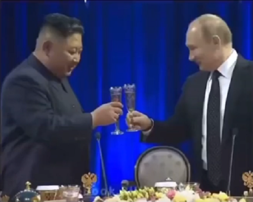 プーチンと金正恩は仲良しでも毒が気になり心から許せる相手ではないようです！ｗ