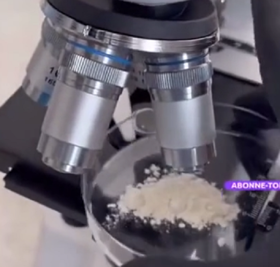 顕微鏡下で「小麦粉」がどのように見えるかの結果…見なきゃよかったorz