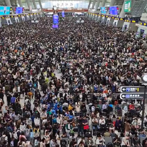 中国の杭州にある鉄道駅の混雑っぷりが凄すぎる！ｗ