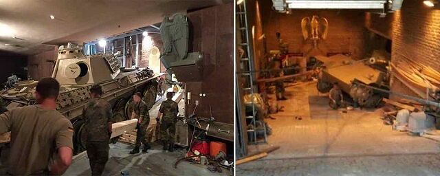 第二次世界大戦中のドイツの戦車を自宅地下に隠し持っていたのが発覚し押収された！ｗ（5枚の画像とビデオ）