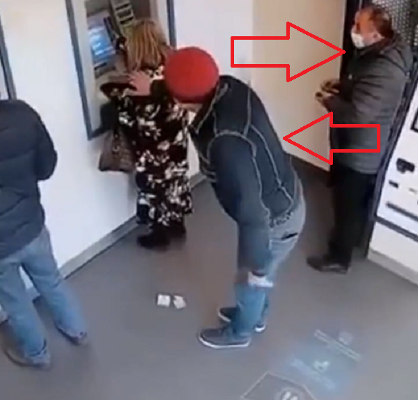 女性がATMでお金を盗られる巧妙な手口がこれ！　気をつけましょう！（2つの動画）