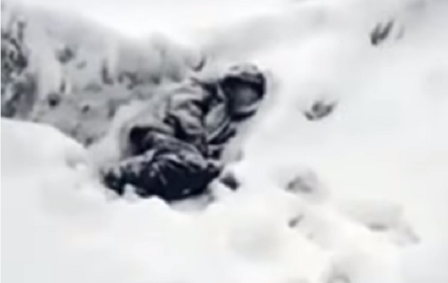 除雪作業者が雪の吹き溜まりで「死体」を見つけたと通報してたら動き出したｗ