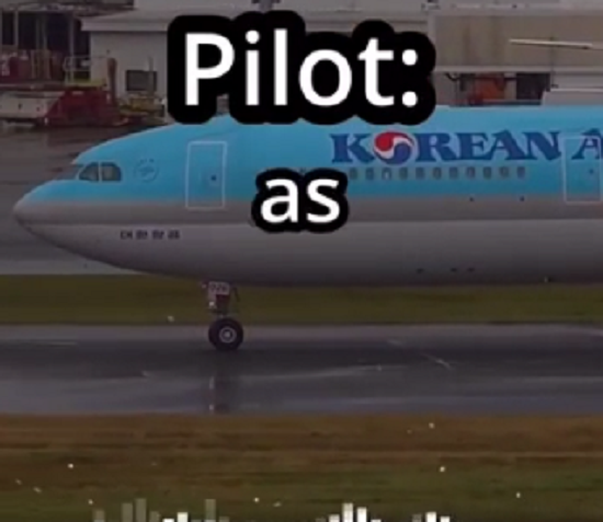 パイロットが誤って客室アナウンスを航空管制官に伝えるアクシデントが発生した！w