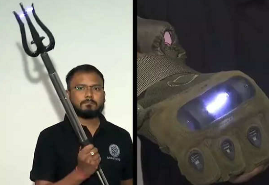 インド軍はテーザー警棒とパワーグローブを使って中国との国境を警備している！？