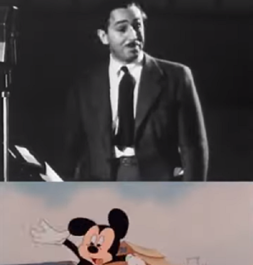 ウォルト・ディズニー本人自らがミッキーマウスの声を演じていた貴重な映像！