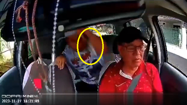 タクシー強盗にナイフで刺されそうになったがシートベルトのおかげで助かった運転手！