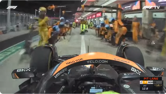 F1カタールグランプリでマクラーレンが1.80秒のピットストップで世界記録を更新した！（2つの動画）