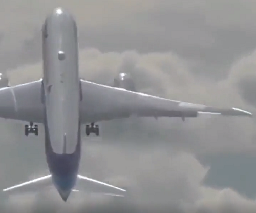 旅客機だって本気だせば垂直上昇くらいできるんです、キリッ(｀・ω・´)！ｗ