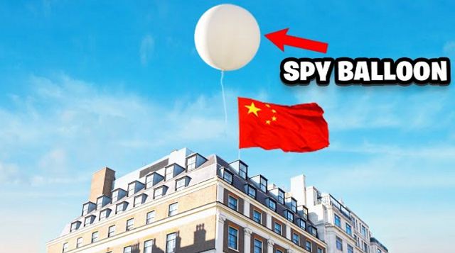 ロンドンの悪戯者たちが中国大使館に「スパイ気球」を飛ばしてみた結果！ｗ