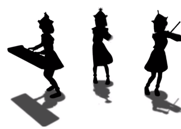 東方「Bad apple」のPVを一時停止すると見えなくなるようにリマスターした！ｗ（３つのビデオ）