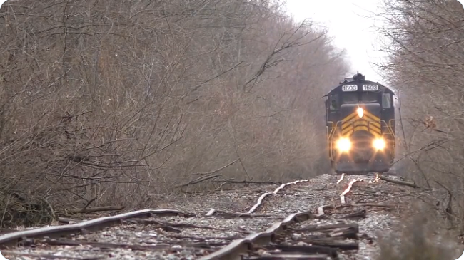 オハイオ州の鉄道の線路が信じられないほどガッタガタなのだが！ｗ（2つの動画）