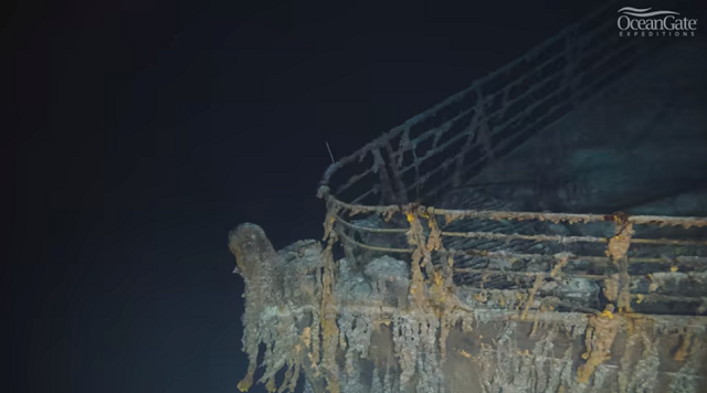沈没している「タイタニック」号のこれまでにない8K解像度の映像を見てみよう！