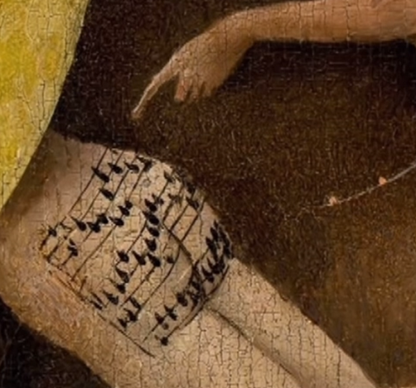 600年前に「お尻」に描かれた楽譜を再現するとこんな曲になるらしい！（3枚の写真とビデオ）