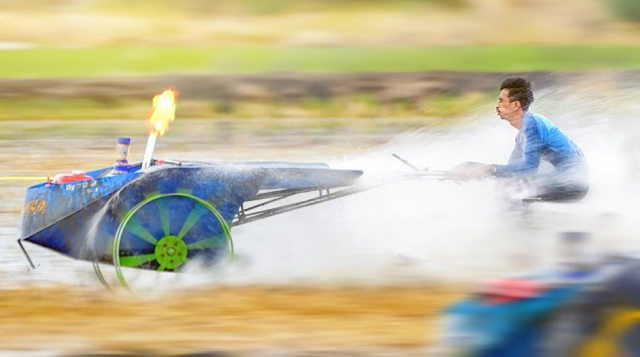 タイの「耕運機ドラッグレース」が面白そうなのだが！ｗ