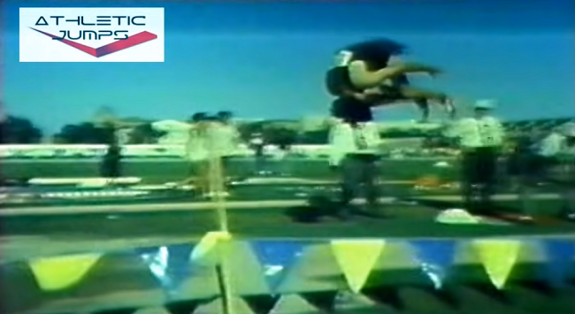 1974年に開発された「走り幅跳び」の珍しいテクニック がこれ！ｗ　普及しなかったのも頷ける。