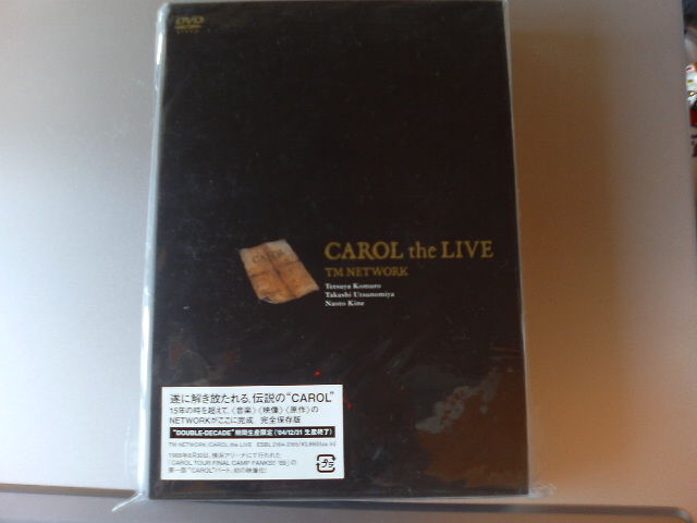 いラインアップ TM NETWORK/CAROL the LIVE〈2004年12月31日まで 