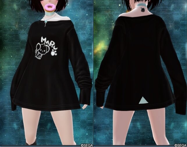 Pso2 どんなコーデにも合わせやすい女性用ou ぷそファン Pso2ngs