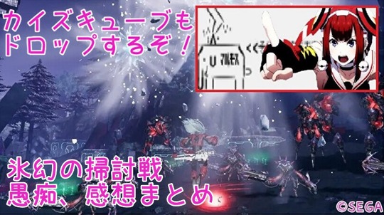 【NGS】期間限定クエスト「氷幻の掃討戦」はどうだった？一方、虚塔はオワコンに【カイズキューブも出るぞ】