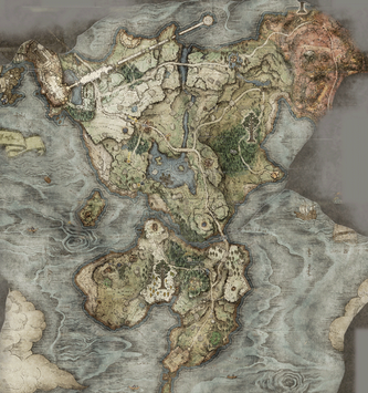 エルデン世界地図