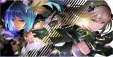 アイナ&マノンスタンプ リリーパ透かし付き