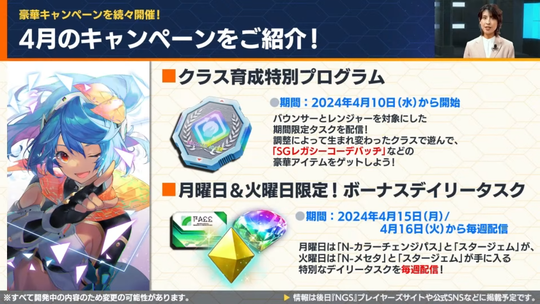 キャンペーン4月