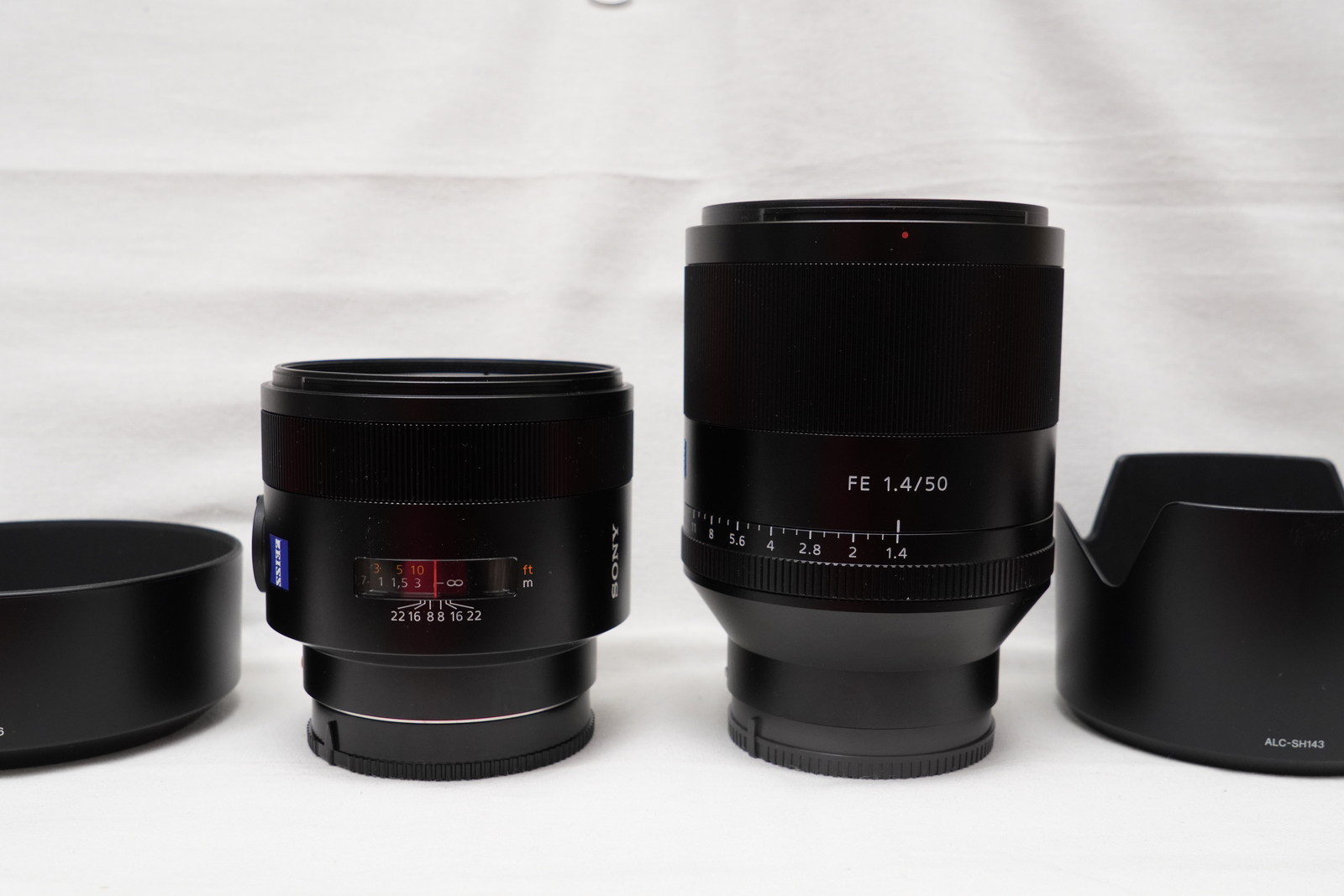 美品』 Planar T＊ FE 50mm F1.4 ZA フィルター付き