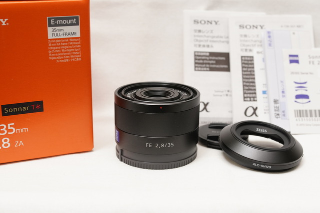 レンズとし】 交換用レンズ Sonnar T* FE 35mm F2.8 ZA ベスト電器