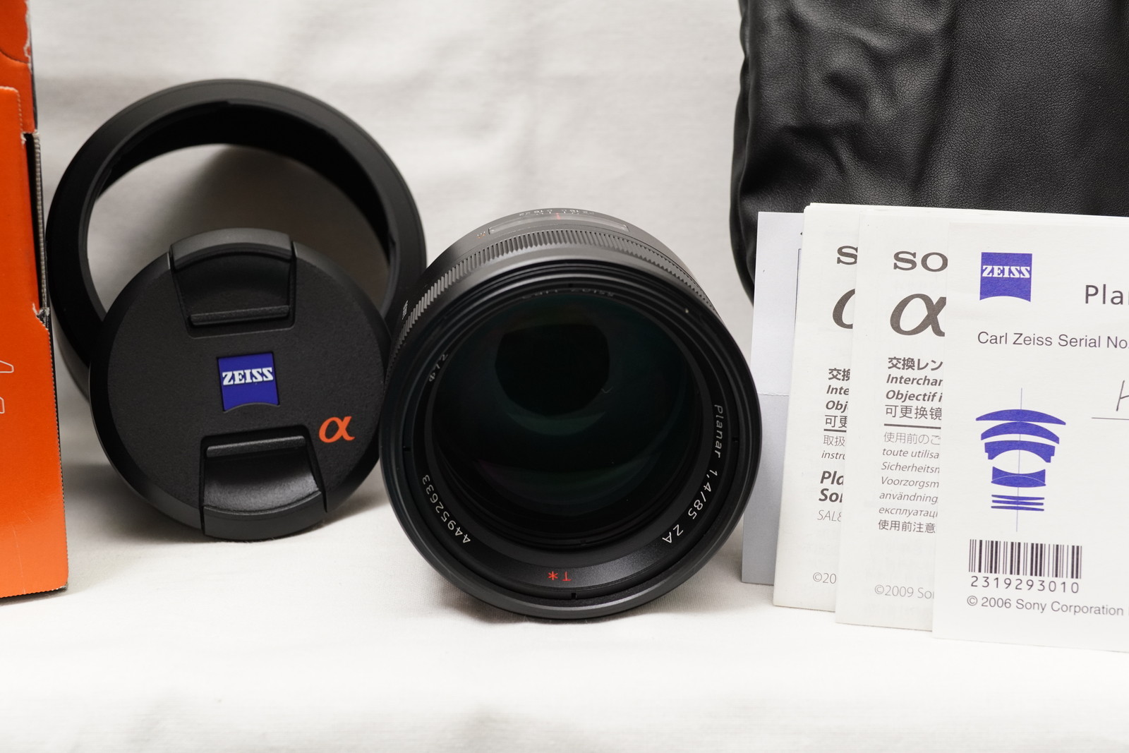 【夏休み特別最終値下げ】美品 Sony Zeiss Planar ZEISS Planar T* 1.4/85