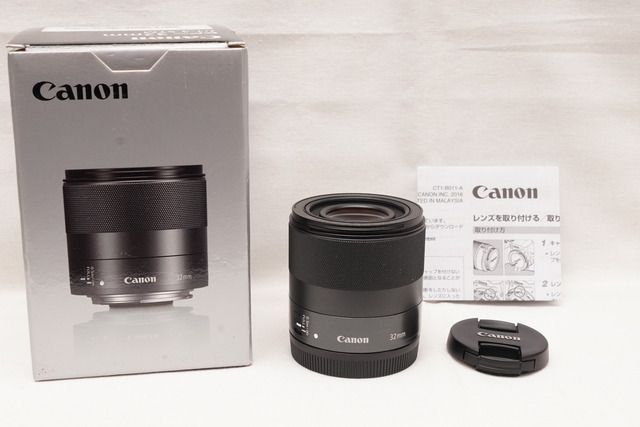 Aランク Canon EF-M32mm F1.4 STM(+レンズフード) - crumiller.com