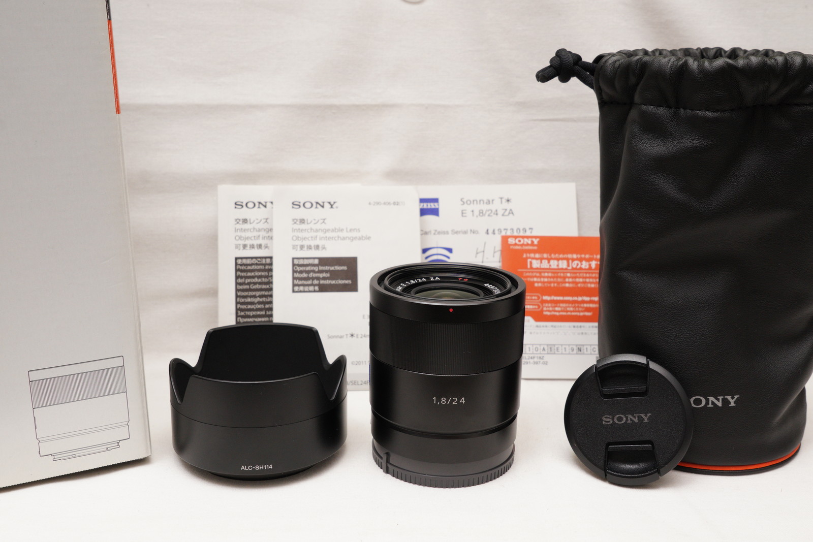 SONY Sonnar T 24mm F1.8 SEL24F18Z レンズ 新品)SONY (ソニー) Sonnar T* E 24mm F1.8 ZA SEL24F18Z（商品ID